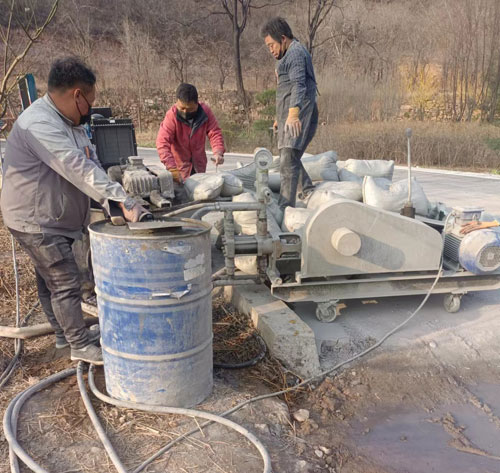 天全路面下沉注浆